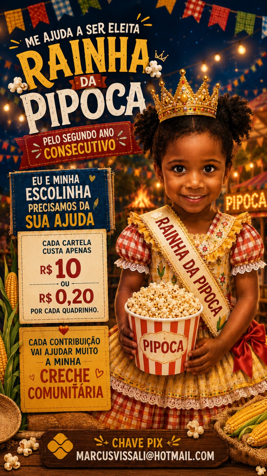 Flyer Oficial da Campanha